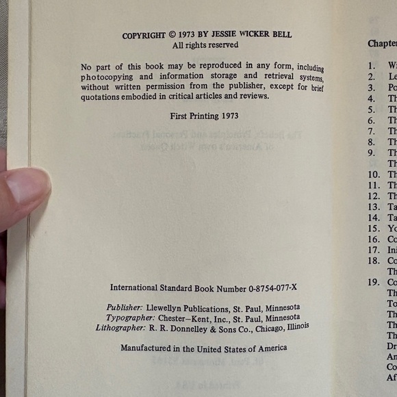 1973 Witch Lady Sheba Wicca Priestess Llewellyn Sabbat Magick Circle Spells - Picture 10 of 11